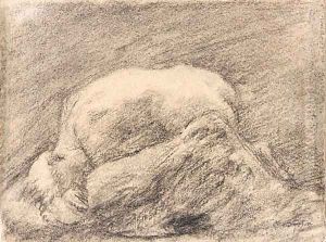 Study of Rodin's Danaid by Gwen John