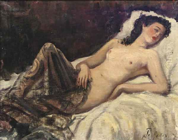 A reclining nude - view 1