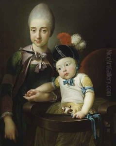 Child with a Young Girl (Et barn med en ung pige) Child with a Young Girl (Et barn med en ung pige)