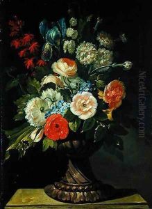 Still Life with Flowers 2 by Jens Juel