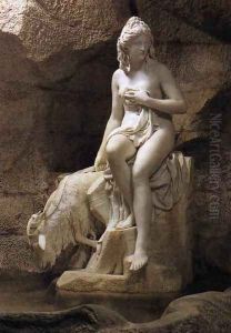 Amalthaea (Girl Tending a Goat)