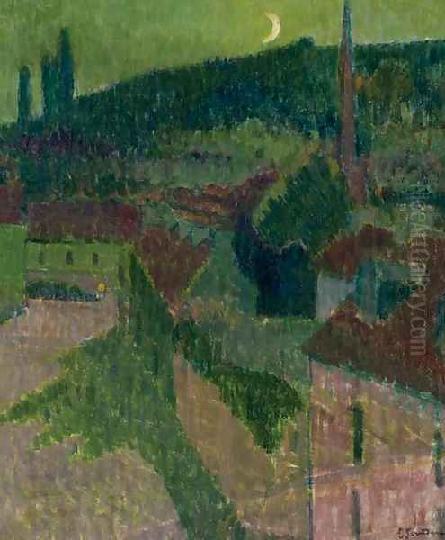 Clair de lune à Pont-Aven - view 1