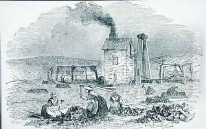 Breaking and Sorting Copper Ores from Cyclopaedia of Useful Arts and Manufactures by J. Jackson