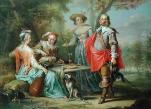 Picnic in the Park by Frans Christoph Janneck