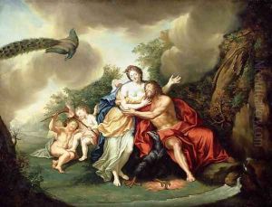 Jupiter and Juno by Frans Christoph Janneck