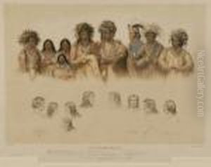Ojibways by George Catlin