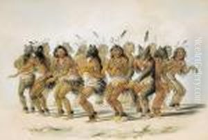 The Bear Dance by George Catlin