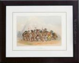 [native American Scenes]: Eight Plates by George Catlin