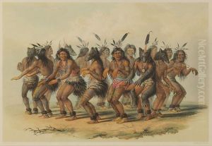 The Bear Dance by George Catlin