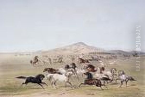 Catching The Wild Horses - view 1