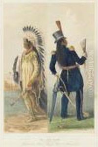 North American Indian Portfolio: Plate 25 by George Catlin