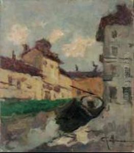 Il Naviglio Martesana by Achille Cattaneo