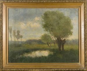 Paesaggio by Achille Cattaneo