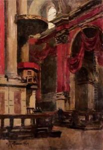 Interno Di Chiesa Milanese
