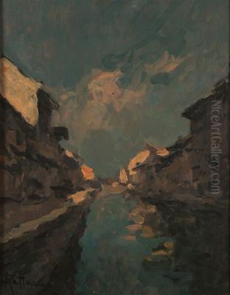 Naviglio A Milano - view 1