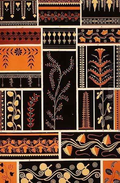 Ornaments from Greek and Etruscan Vases in the British Museum and the Louvre from Ch IV 2 - view 1