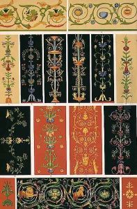 Pompeiian Ornament from Ch V by Owen Jones
