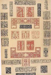Specimens of Typographic Embellishments from 16th century Italy and France