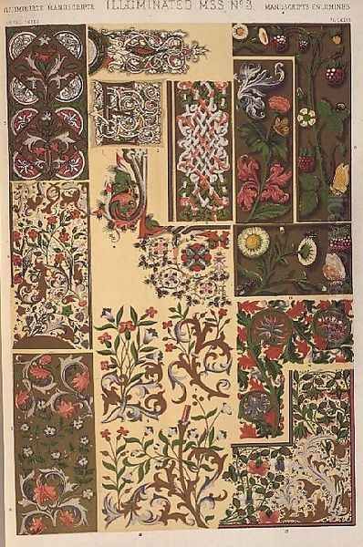 Illuminated manuscript no 3 - view 1