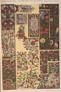 Illuminated manuscript no 3 by Owen Jones