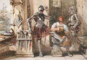 The Blacksmith by George Cattermole