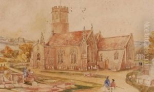 Ruined Abbey by George Cattermole