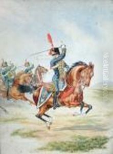 Ri -- The 15th Hussars On
Horseback; Watercolour, Signed G Clarr*ys And Titled, 19x14cm Note:
Known As The 15th Or The Kings Light Dragoons Ri -- The 15th Hussars On
Horseback; Watercolour, Signed G Clarr*ys And Titled, 19x14cm Note:
Known As The 15th Or The Kings Light Dragoons