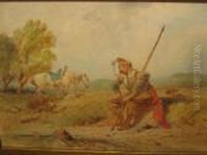Cavalier Resting by George Cattermole