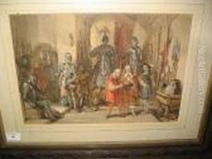 At The Armourers by George Cattermole