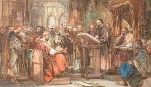 A Trial For Heresy, With Monogram