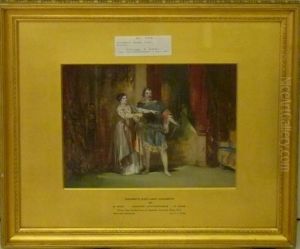 "macbeth And Lady Macbeth". by George Cattermole