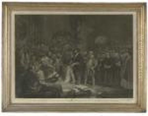 The First Reformers Presenting Their Famous Protest At The Diet Of Spires - view 1