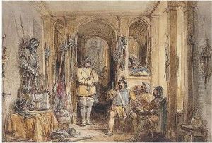 The Guards Room by George Cattermole