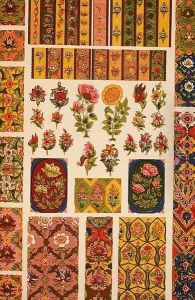 Persian Ornament from Ch XI Plate XLVII of Grammar of Ornament by Owen Jones