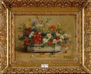Jardiniere Fleurie by Eugene Henri Cauchois