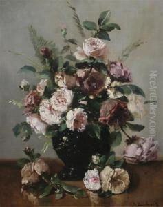 Roses In A Vase Roses In A Vase
