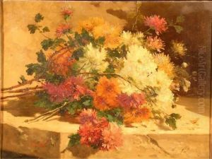 Bouquet Champetre by Eugene Henri Cauchois