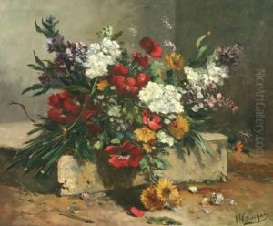 Le Bouquet Champetre by Eugene Henri Cauchois