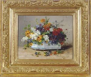Wild Flowers In A Bough Pot Wild Flowers In A Bough Pot