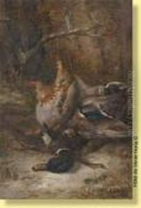 Nature Morte Au Colvert by Eugene Henri Cauchois