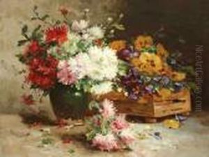 Vase Et Jardiniere Defleurs D'ete