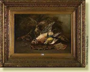 Trophee De Chasse Aux Oiseaux by Eugene Henri Cauchois