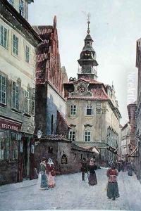 The Jewish Town Hall Prague by Vaclav Jansa