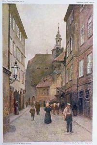 Maiselova Ulice Prague by Vaclav Jansa