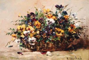 A Basket Of Pansies