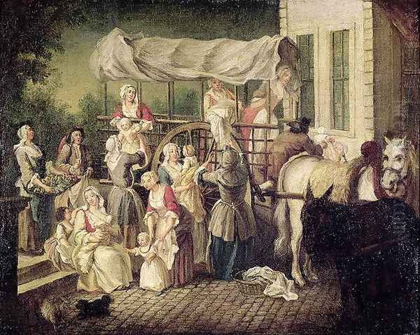 The Arrival of the Wetnurses - view 1