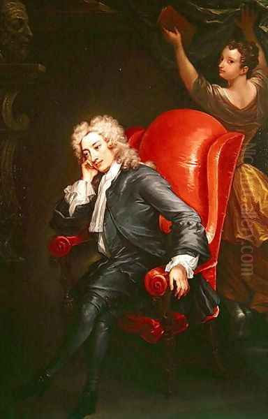 Portrait of Alexander Pope 1688-1744 by Charles Jervas