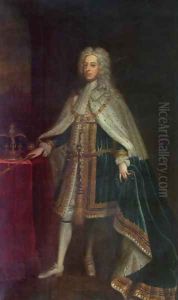 George II 1683-1760 by Charles Jervas