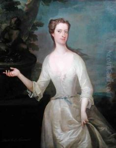 Portrait of Francis Godolphin Duchess of Newcastle by Charles Jervas