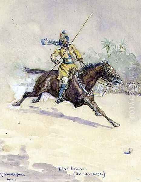 Tent Pegging Skinners Horse - view 1